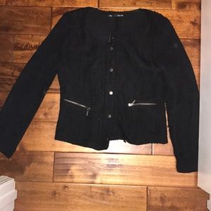 Knitted Black jacket